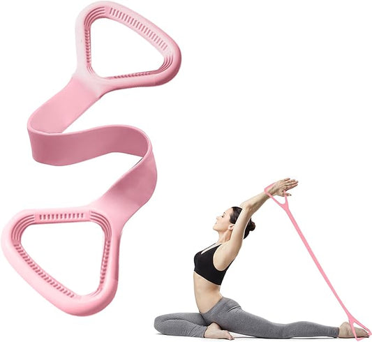 Resistance Bands, Figure 8 Fitness Resistance Bands with Handles, arm Bands for Workout