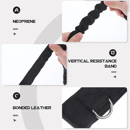 Vertical Jump Trainer, Jump Resistance Belt, Leg Strength Training Belt, Basketball, Volleyball, Football, Tennis Leg Agility Training