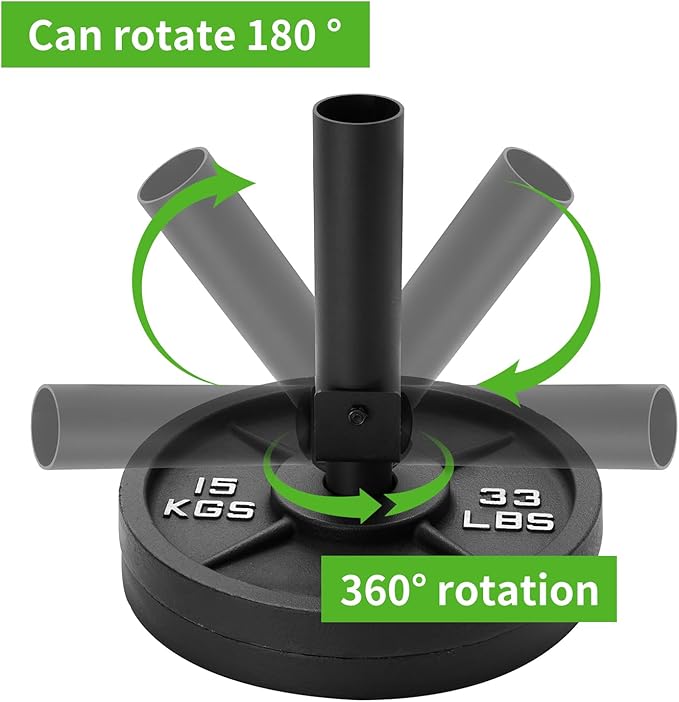 2 inch - Landmine Base Gym Equipment - T Bar Row Landmine Attachment For Barbell - Home or Small Spaces - T Bar Row Platform for Deadlift Squat Tricep Exercises