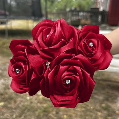 1" Width x 100 Yards Satin Ribbon, Light Gold Ribbon Perfect for DIY Craft, Bows, Gift Wrapping, Flower Bouquet, Valentine's Day, Christmas and Party Decoration