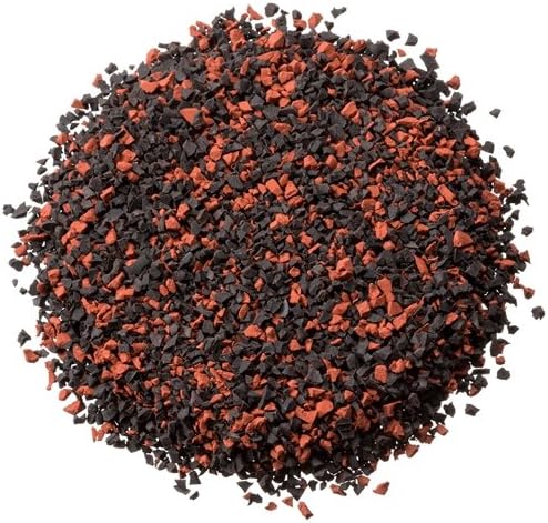 Poured-in-Place Surfacing Repair Kit Fix Rubber Playground (Red/Black, Standard)