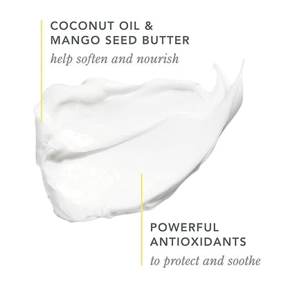 Beekman 1802 Whipped Body Cream, Pure, 2oz - Fragrance Free - Moisturizes, Soothes & Softens - With Coconut Oil & Mango Seed Butter - No Irritation - Good for Sensitive Skin