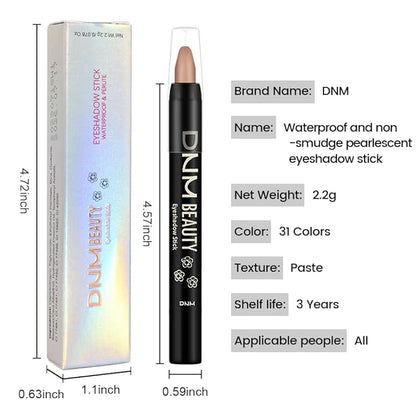 Kaely Cream Eye Shadow Sticks, Hazelnut Matte Eyeliner Pencil Eyeshadow Palette Makeup, Eye Highlighter Brightener Stick for Older Women Waterproof Pigmented, sombras para ojos, New-61