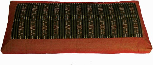 Meditation Bench Cushion Kneeling Seiza - Global Weave Saffron Brown