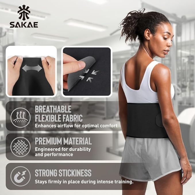 SAKAE Aerobic Step Platform Set with Waist Trimmer & Measuring Tape, Exercise Steppers for Home Exercise Fitness, Adjustable Height 2 Level Risers Workout Step Platform Trainer, Multiple Colors