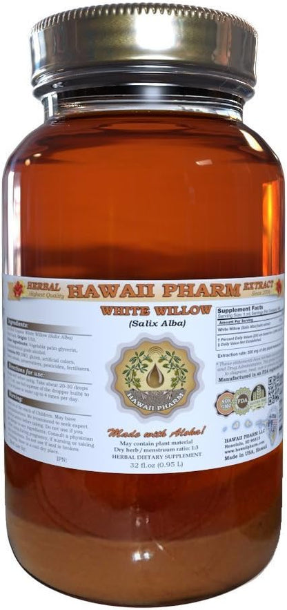 White Willow (Salix alba) Liquid Extract 32 fl.oz