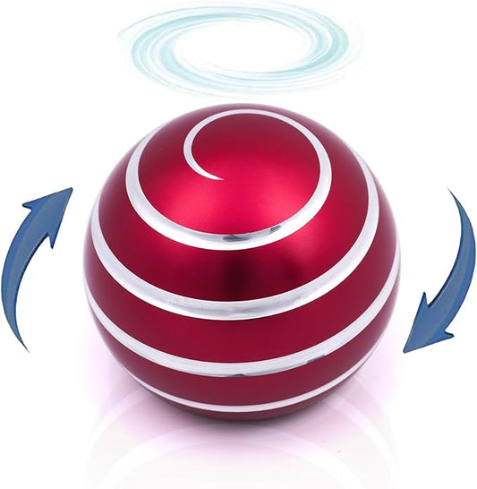 Desk-Fidget-Toys for Kinetic-Toy: Cool-Gadgets Cool-Stuff for Kid Children Teen Adult, Spinning 180 Seconds, Stress Relief Toy for Optical-Illusion Gift for Office School Home Women Men Christmas