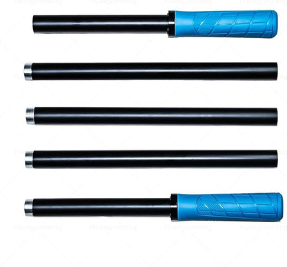 Yoga Stick 5 ft Sturdy Steel, Adjustable Stretching Stick for Mobility, Flexibility and Balance, Versatile Exercise Stick with 5 Steel Rods & rubber Handles