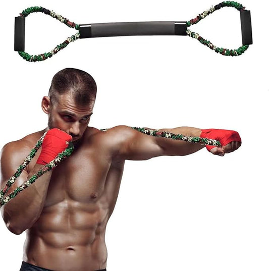 Boxing Training Equipment, Resistance Bands for Shadow Kicking Punching Exercise Accessories for Full Body Workout Home Gym Men and Women