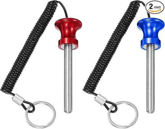 Weight Stack Pin, Weight Gym Pin Strength Training Equipment Replacement with Pull Rope for Commercial Home