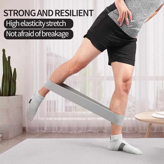 Fabric Resistance Bands, Elastic Bands of Different Levels, Hip and Leg Shaping Bands, Suitable for Yoga, Rehabilitation, Pilates, Fitness and Home Workouts