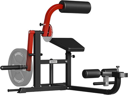 GMWD AB/Back Machine, AB Crunch Back Extension Machine, AB Workout Machine, Core Machine Upper Body Strength Training Home Gym Equipment