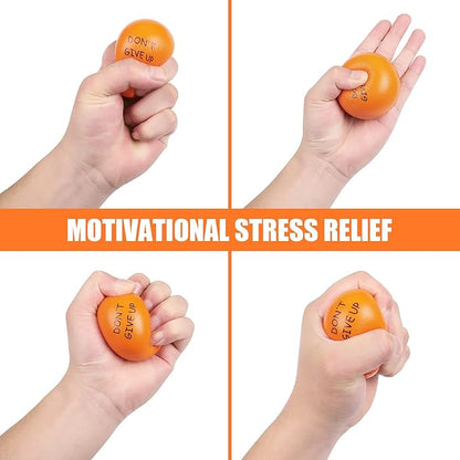 KDG Motivational Stress Balls(20 Pack) for Kids and Adults,Stress Relief Ball with Quetos to Rrelieve Anxiety and Manage Anger