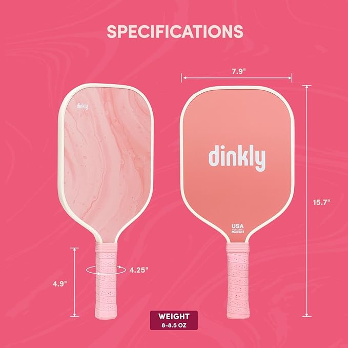 Pickleball Paddles Set of 2/4- USAPA Approved Graphite/Fiberglass Pickleball Racket, 2 Pickleball Rackets, 4 Balls and 1 Portable Carry Bag, Aesthetic Pickle Ball Set for Men Women Beginners