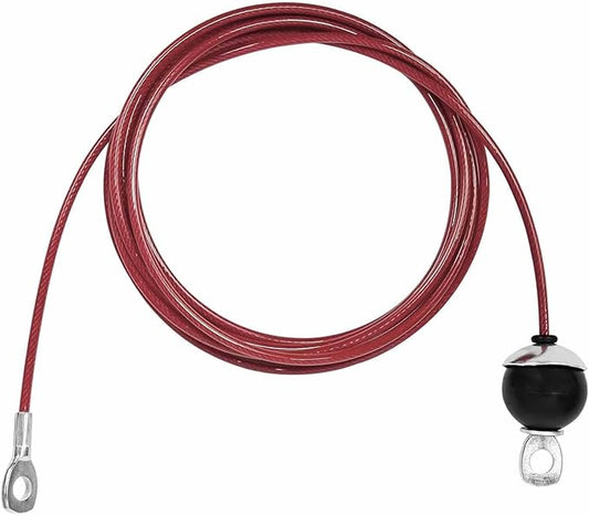 Replacement Cables for Home Gym, Fitness Pulley Cable, Weight Machine Replacement Cable -Thick 5mm(0.2inch) Heavy Duty Steel Wire Rope for Home Gym Cable