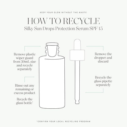 KORA Organics Silky Sun Drops, Mineral Sunscreen Serum SPF 30 with Reef-Safe Non-Nano Zinc Oxide, UVA/UVB Protection, Certified Organic, Cruelty Free, 1.01 oz