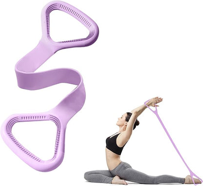 Resistance Bands, Figure 8 Fitness Resistance Bands with Handles, arm Bands for Workout