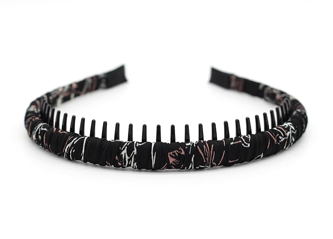 hair bands for women's hair,plastic headbands for women,fashion hair accessories Suitable Daily Use,Spa,Parties and Yoga(pack of 4)