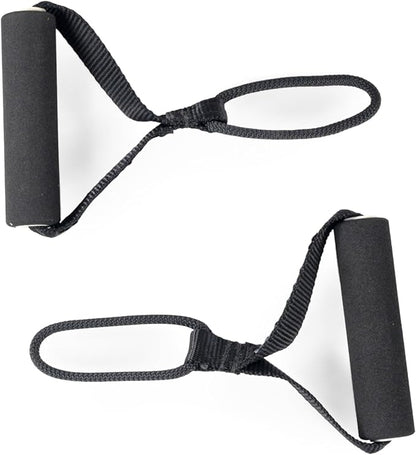 Balanced Body PolyPro Neoprene Handles, Comfortable Handles for Pilates Equipment, Workout Equipment for Home Gym or Studio Use, 1 Pair