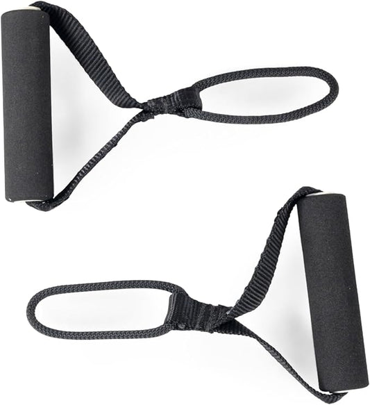 Balanced Body PolyPro Neoprene Handles, Comfortable Handles for Pilates Equipment, Workout Equipment for Home Gym or Studio Use, 1 Pair