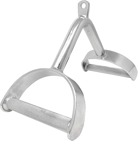 FITNESS MANIAC USA Double D Row Handle A-Shaped Wide Grip Cable Attachment for Seated Row and Curling Bar Exercises in Gym
