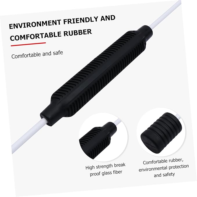 Fitness Elastic Exercise Bar Vibration Resistance Stretch Bar for Yoga Sturdy Body Workout Stick for Home Gym and Strength Training