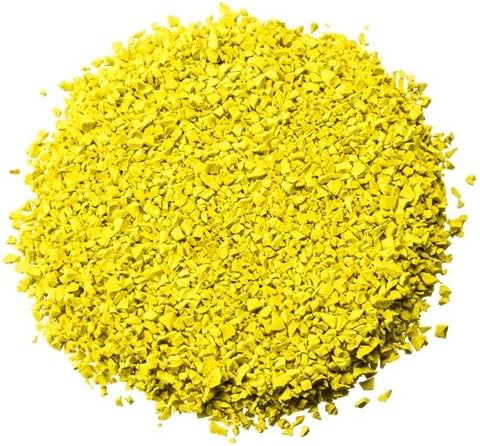 Poured-in-Place Surfacing Repair Kit Fix Rubber Playground (Yellow, XL)