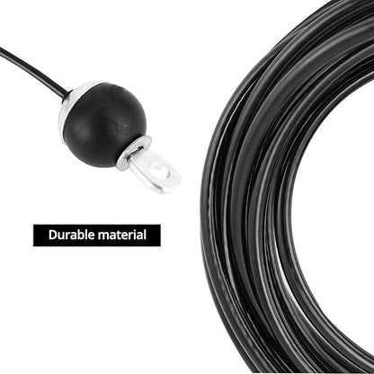 QWORK Fitness Pulley Cable 197 Inch - Adjustable Home Gym Cable Pulley System Replacement, 500lb Capacity Steel Wire Rope for Pulley Machine Accessories