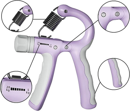 Hand Grip Strengthener for Kids and Youth, Adjustable Resistance Hand Gripper 11-45Lbs, Hand Grips for Strength Training, Stress Relief Grip