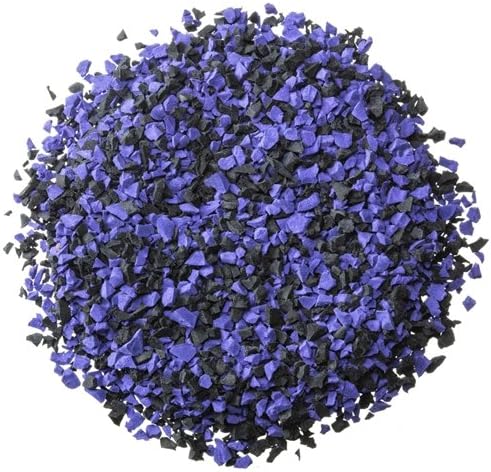 Poured-in-Place Surfacing Repair Kit Fix Rubber Playground (Purple/Black, Standard)
