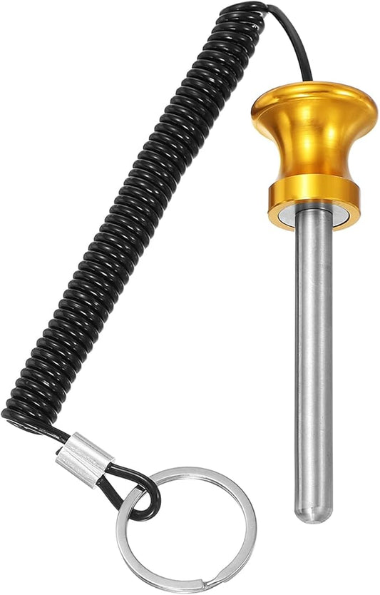 Weight Stack Pin, Weight Gym Pin Strength Training Equipment Replacement with Pull Rope for Home Gym Club