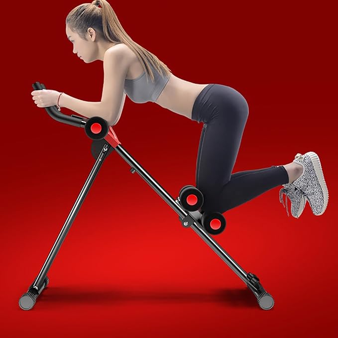 Ab Crunch Coaster,AB Workout Equipment,Multi-Functional Exercise Equipment for Home Gym,Height Adjustable Abs Workout,Full Body Fitness Machine Suitable for Beginner,from USA Fast Arrival