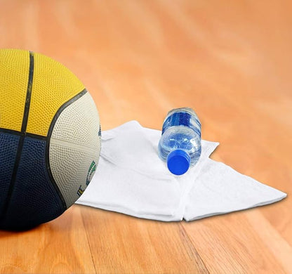 Utopia Towels 60 Pack Cotton Washcloths Set, 100% Ring Spun Cotton, Premium Flannel Face Cloths, Highly Absorbent and Soft Feel Fingertip Towels, White