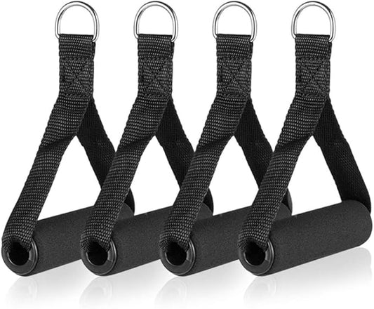4PCS/1set Exercise Resistance Bands Handle Set, Workout Bands with Handles, Home Workouts Resistance Bands Handle Set for Men, Women, Indoor, Outdoor