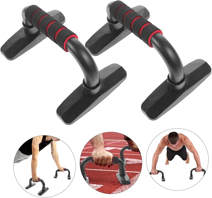 2pcs Bar Exercise Equipment for Home Push- Fitness Stand Home Gym Accessory