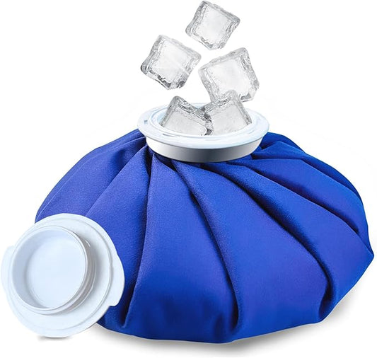 1 PCS Upgrade Ice Pack Injuries Reusable, 9in Ice Bags Hot Water for Injuries, Soothe Pain and Stay Cool, Old School Style and Traditional Ice Packs, Versatile and Easy to Carry