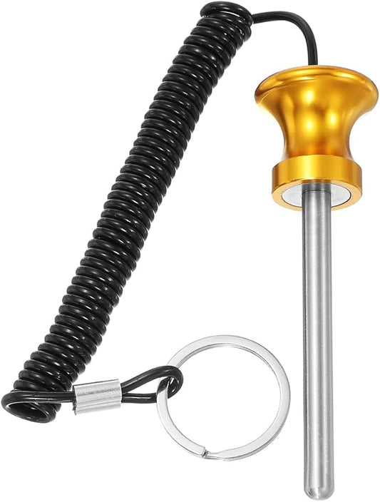 Weight Stack Pin, Weight Gym Pin Strength Training Equipment Replacement with Pull Rope for Home Gym Club