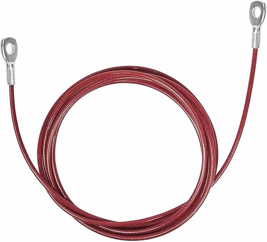 Replacement Cables for Home Gym, Fitness Pulley Cable, Weight Machine Replacement Cable -Thick 5mm(0.2inch) Heavy Duty Steel Wire Rope for Home Gym Cable