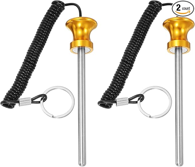 Weight Stack Pin, Weight Gym Pin Strength Training Equipment Replacement with Pull Rope for Commercial Home