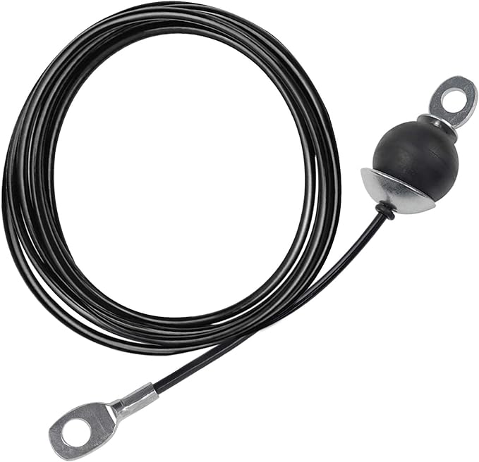 LFJ Replacement Gym Cable with Stopper Ball Fitness Pulley Cable Steel Wire Rope for Cable Machine Home Gym Weight Lift Pulley System