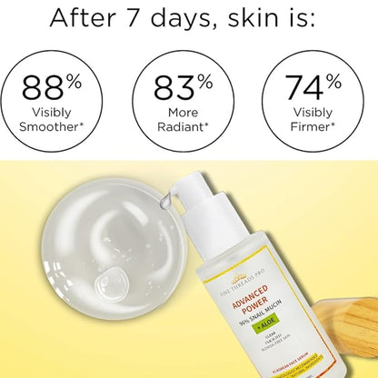 Advanced Power Serum for Sensitive Skin Tightening; Dark Spots, Wrinkles, Hyperpigmentation; Fragrance-Free; Natural Ingredients