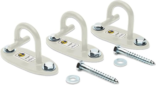 Anchor Gym Mini H1 - Resistance Band Wall Anchors for Home Workouts | Wall Mount Anchor for Resistance Bands, Stretch Straps & Suspension Trainers