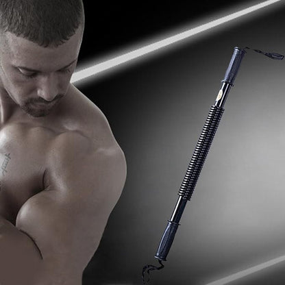 Boshen Power Twister Bar for Arm Upper Body Strength Training Workout Heavy Duty Arm Builder 44lbs/66lbs/88lbs/110Ibs for Choice