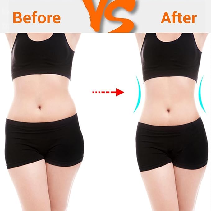 Fitness Belt, Abdominal Toning Belt, ABS Training Belt Ab Trainer Fitness Equipment for Men Woman Abdomen/Arm/Leg Home, Stimulator, Muscle, Powered, for Muscle Conditioning Gray, Large