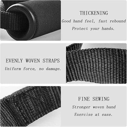 4PCS/1set Exercise Resistance Bands Handle Set, Workout Bands with Handles, Home Workouts Resistance Bands Handle Set for Men, Women, Indoor, Outdoor