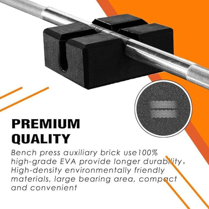 TAVIEW Bench Press Block,Bench Press Board Press Adjustable Home Gym Workout Fitness Accessories for Increase Your Bench Press