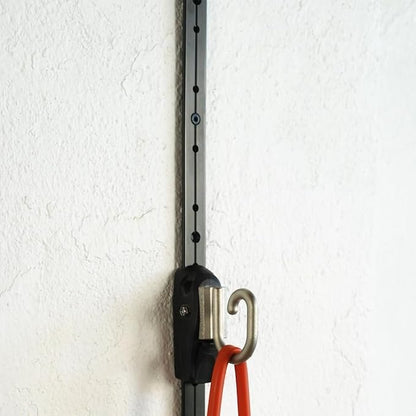 Rail Car for Space Saver Gym - Resistance Training Tool Wall Mount Anchor Home Office Gym Exercise Equipment Fitness (Space Saver Gym Mounting Brackets, Wood Screws, and Instructions Sold Separately)