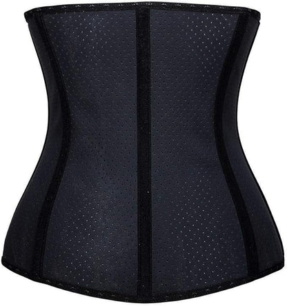 YIANNA Waist Trainer for Women Latex Underbust Waist Cincher Corset Sport Girdle Hourglass Body Shaper