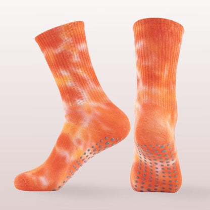 3/6 Pairs Cute Pilates Socks with Grips,Yoga Socks Barre Sock Non Slip Embroidery for Barre Ballet Barefoot Workout