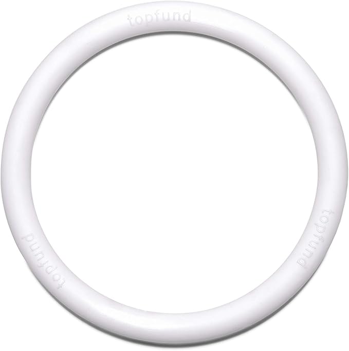 TOPFUND Crystal Singing Bowl Silicone O-Ring (Medium) - Secure Resonance & Non-Slip Protection